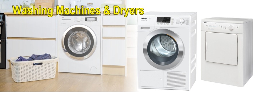 The latest washing machines & dryers available from Ben Sweeney Gas & Electrical Appliances, Co. Donegal.